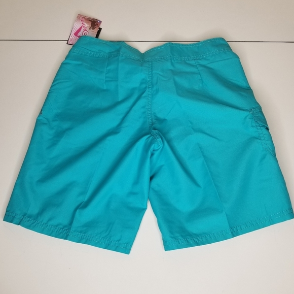 Kanu Surf Womens Marina Active Swim Board Short Teal Size 4 - Picture 3 of 8